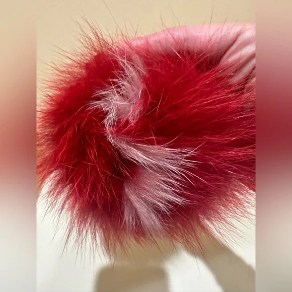 Fendi Fox Fur Bag Pom